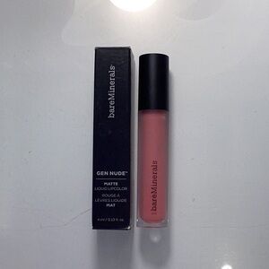 Discontinued BareMinerals Gen Nude Matte Liquid Lip Color In Frenemy